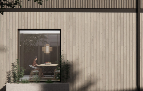 RKA - 1970s Home Extension - close up back