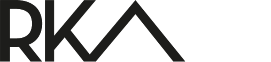 RKA + Interiors - Black & White logo