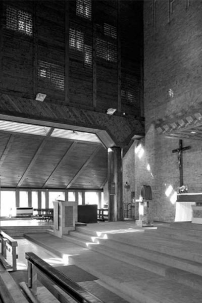 Gillespie Kidd and Coia's Our Lady of Good Counsel Church in Dennistoun, Glasgow