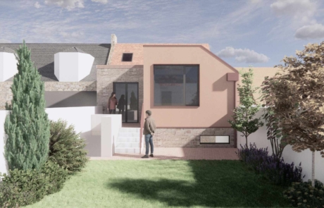 RKA Architectural Design Studio - Rear garden view