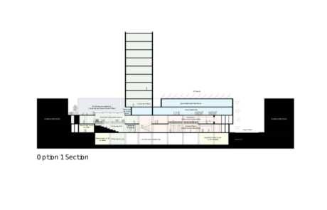 RKA - Architectural Design Agency - Glasgow Savoy Centre - Option 1 Section_2