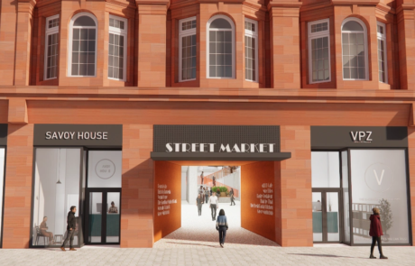 RKA - Architectural Design Agency - Glasgow Savoy Centre - Sauchiehall Option 1