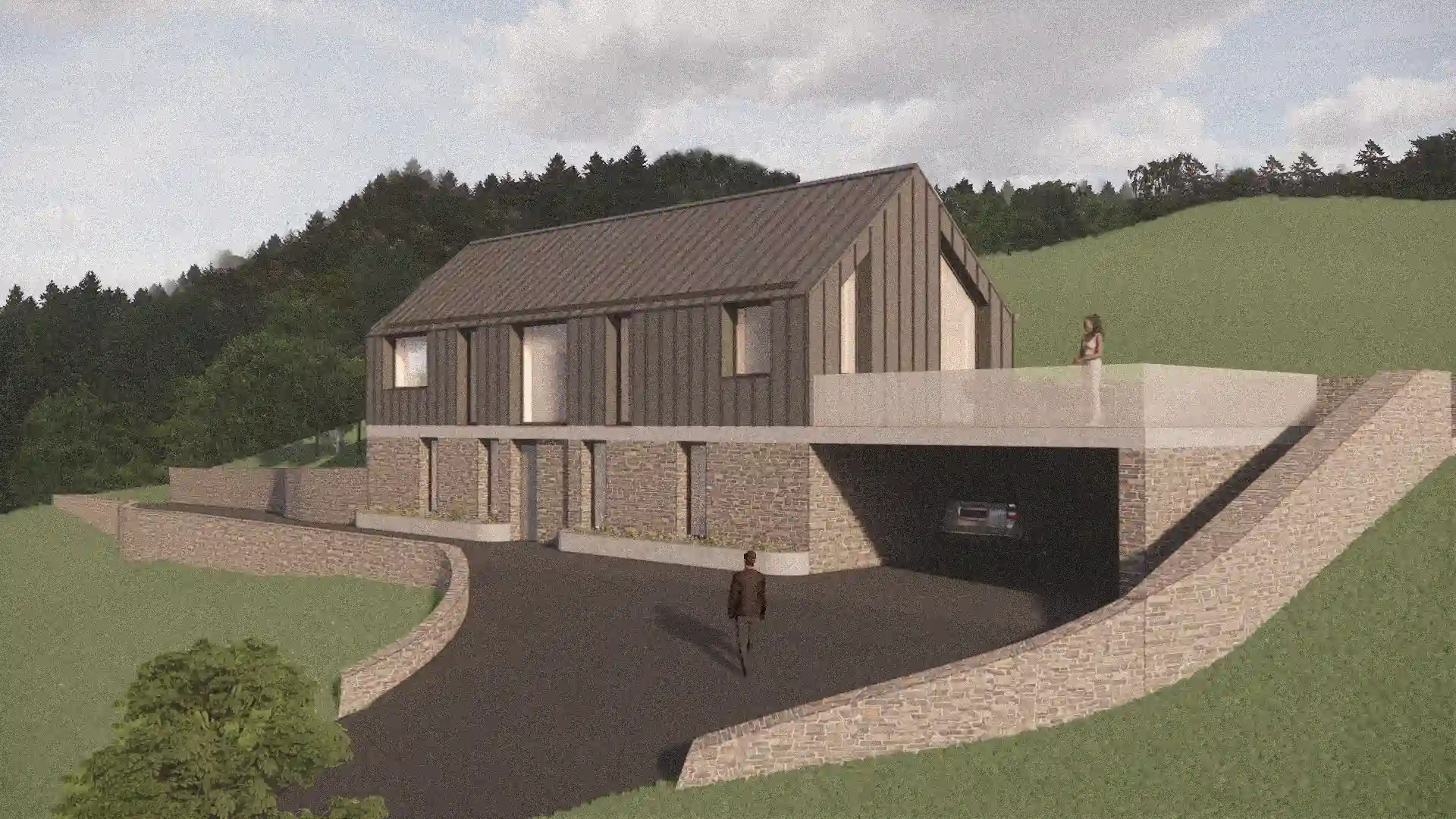 Rural New Build House Cover - RKA Architectural Design Agency